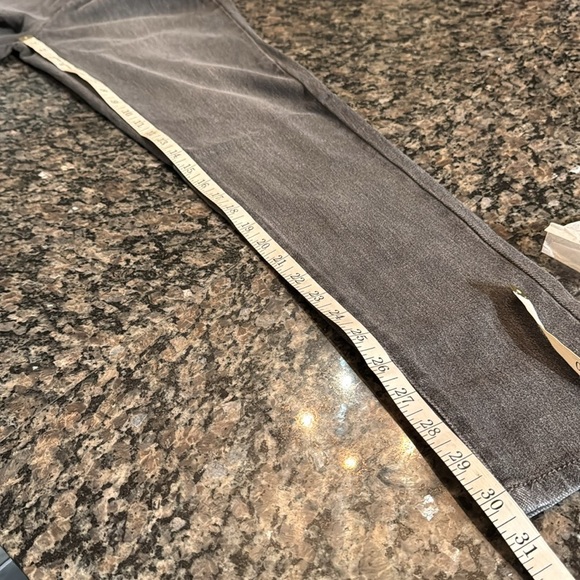 DG2 Diane Gilman gray jeggings NWT L - Picture 11 of 12